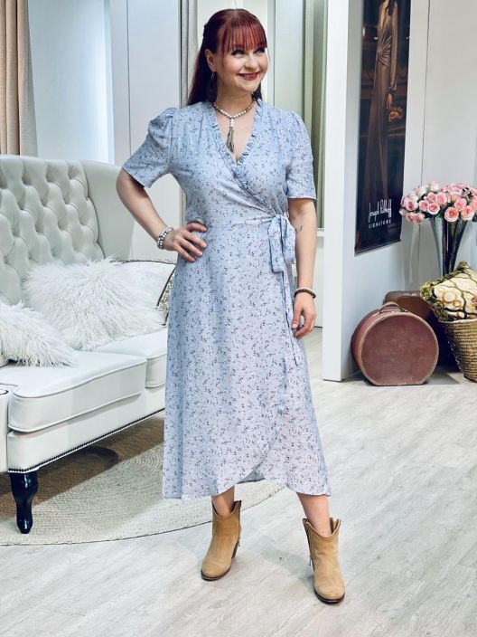 A-VIEW KietaisuMekko Peony 4461 Light Blue tuotekuva 1